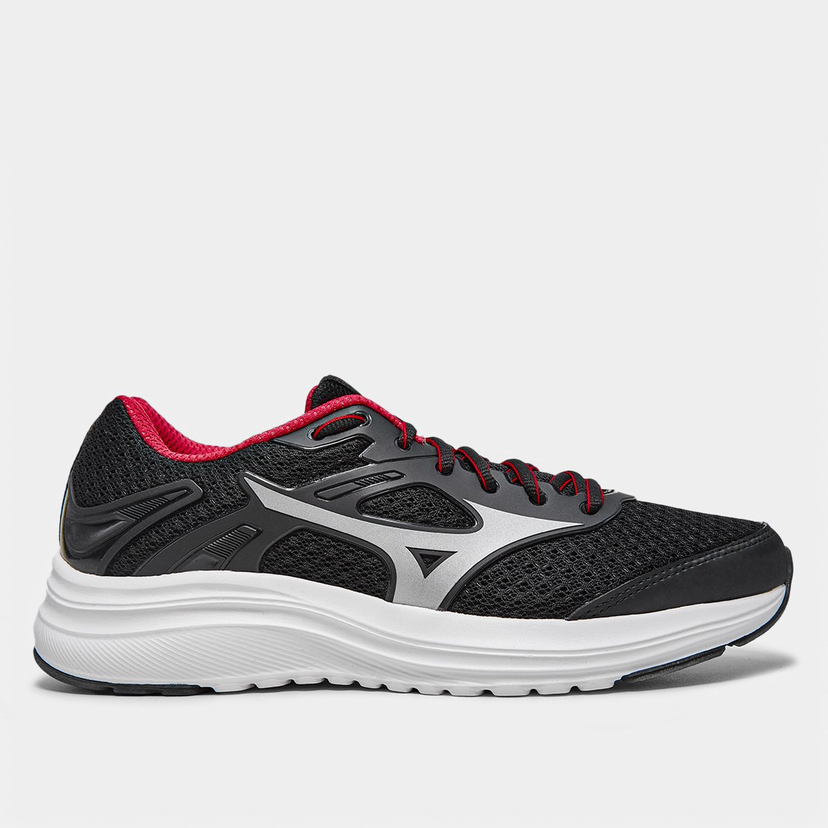 Tênis Mizuno Cometa Masculino - Preto+Vermelho é ruim? Tênis Mizuno Cometa Masculino - Preto+Vermelho é boa?