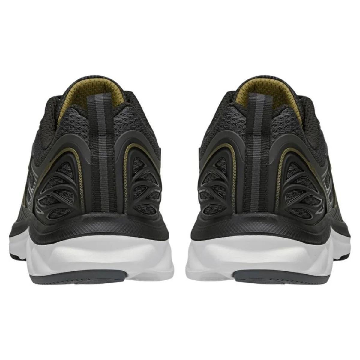 Tênis Mizuno Space 3 Unissex Cinza Dourado | Zattini