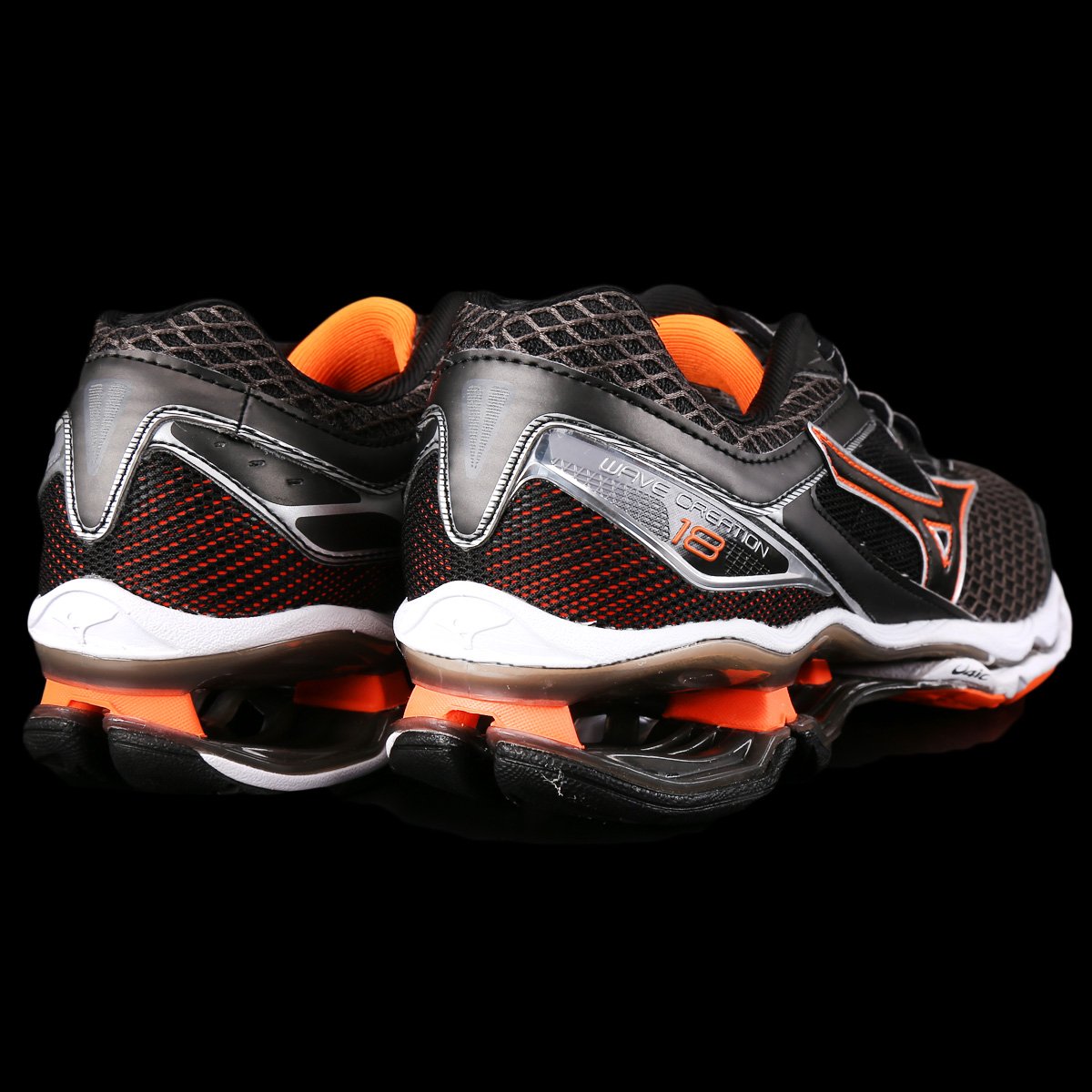 mizuno wave creation 18 laranja