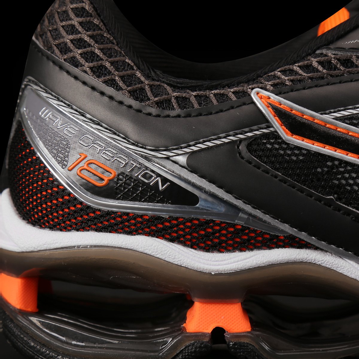 mizuno wave creation 18 laranja