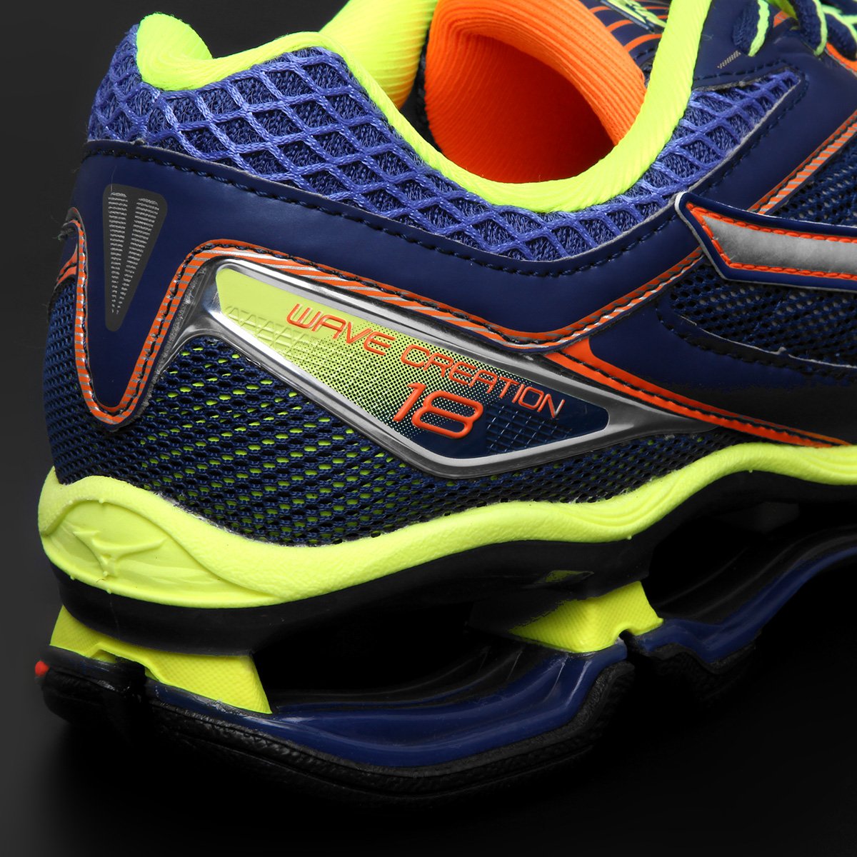 mizuno wave creation 18 laranja