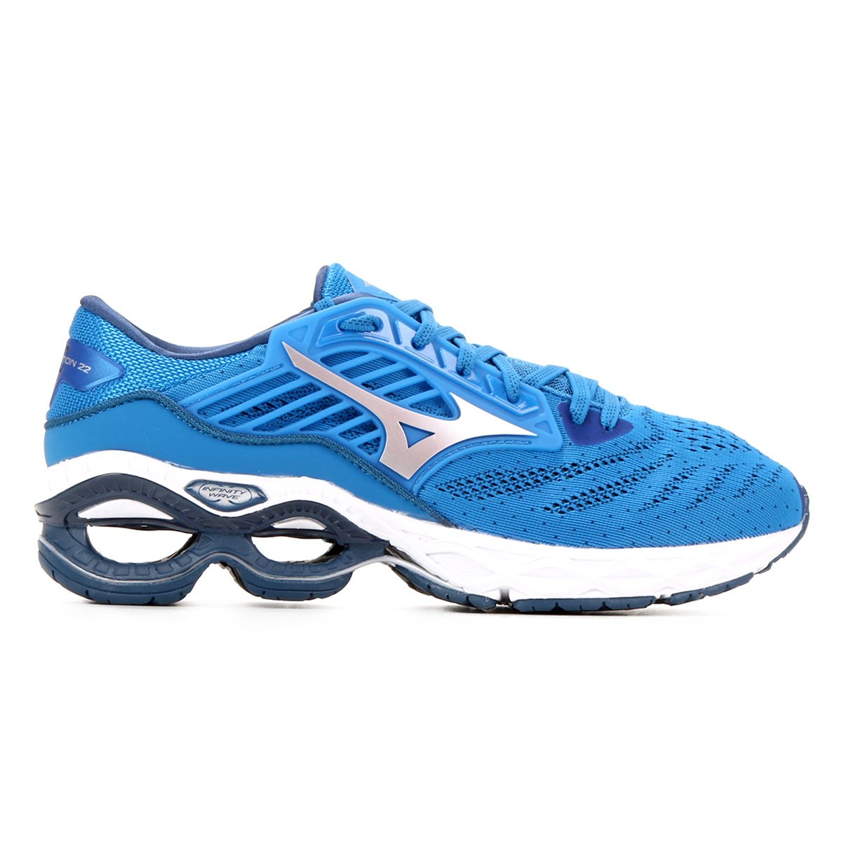 Tênis Mizuno Wave Creation 22 Masculino - Azul Claro Menor preço em Tênis Mizuno Wave Creation 22 Masculino - Azul Claro