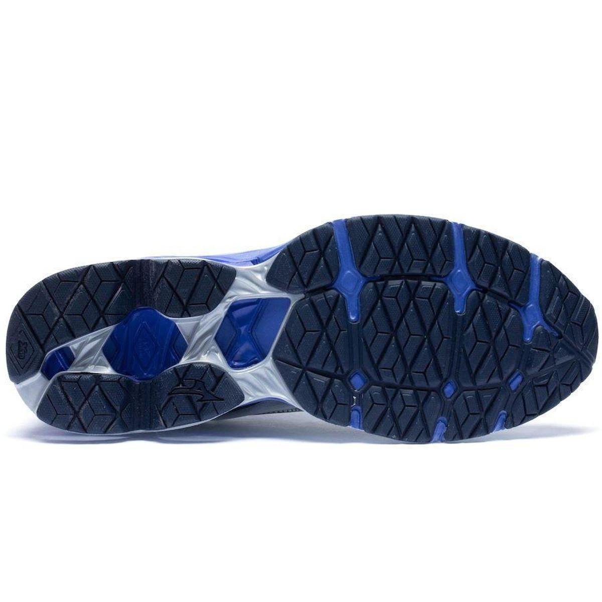 TENIS MIZUNO WAVE FRONTIER 14 101026026 52 BRANCO AZUL MASCULINO