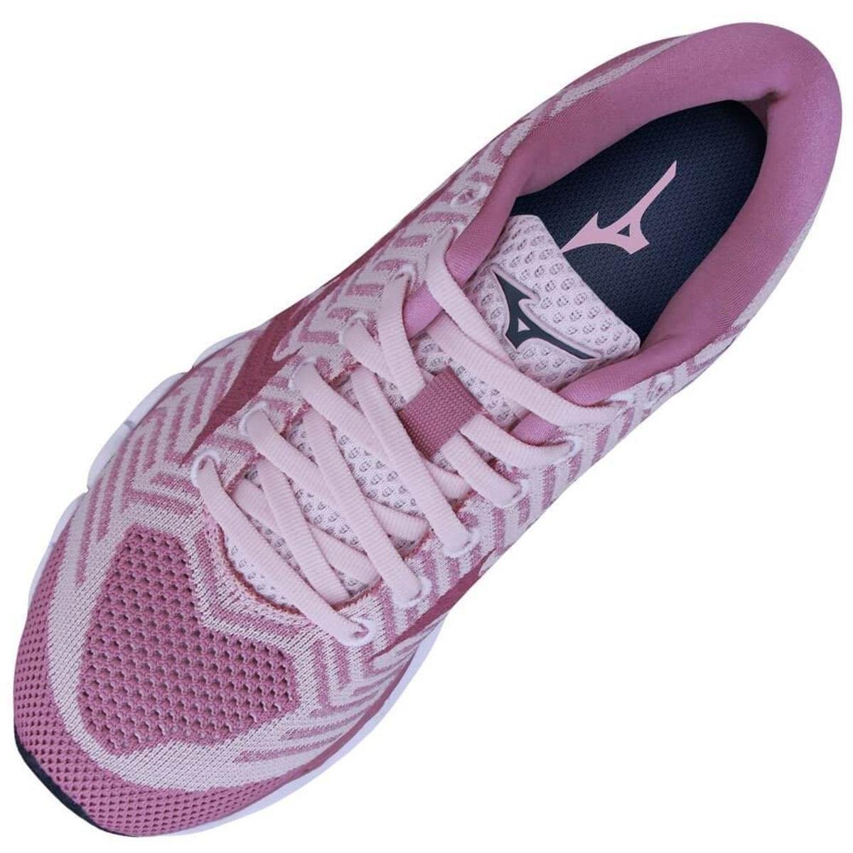 tênis mizuno waveknit s1 rosa