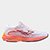 Tênis Mizuno Wave Rider 27 Feminino - Branco+Laranja