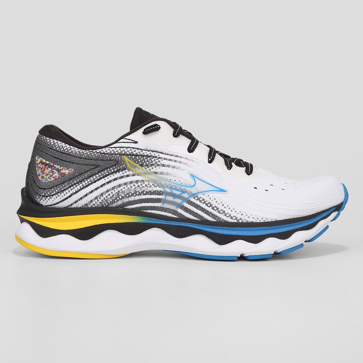 Tênis Mizuno Wave Sky 6 Masculino - Branco+Amarelo é ruim? Tênis Mizuno Wave Sky 6 Masculino - Branco+Amarelo é boa?