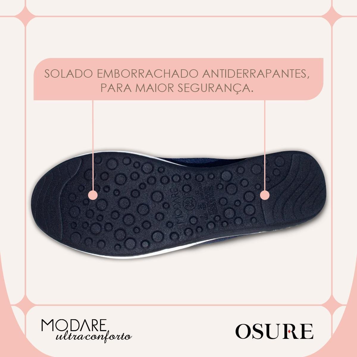 Tênis Modare Feminino Ultra Conforto Ortopédico Confortável