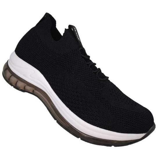 Tênis Modare Ultraconforto 7355.103 Feminino - Preto - Preto