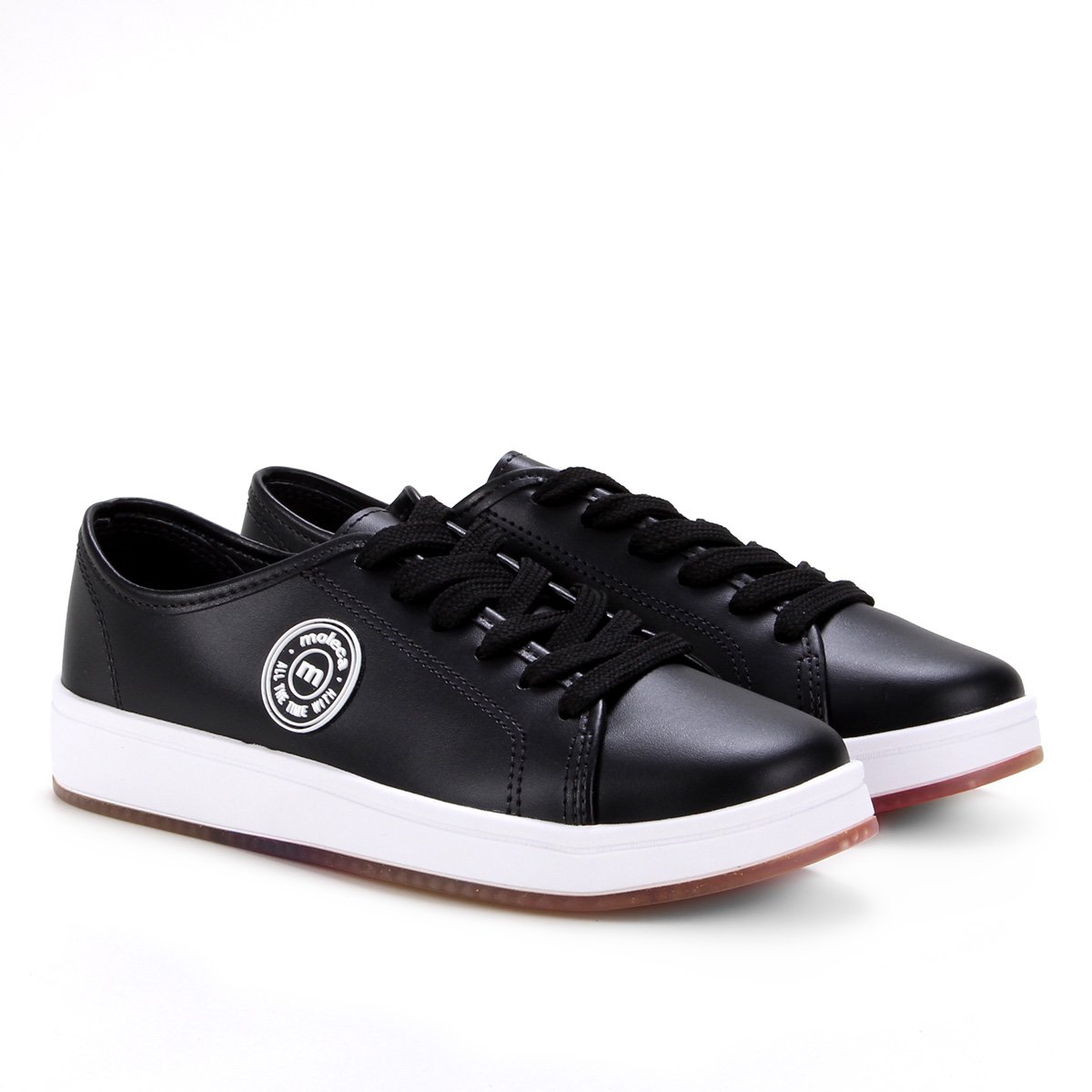 Tênis Moleca All The Time Feminino - Preto Menor preço em Tênis Moleca All The Time Feminino - Preto