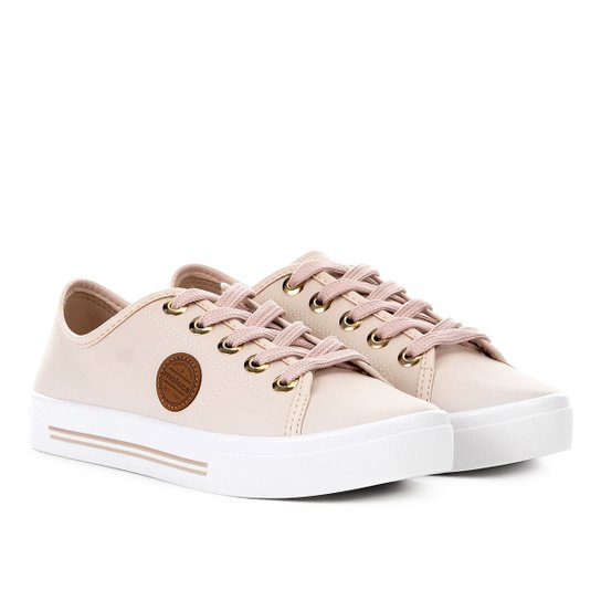 Tênis Moleca Básico Sardenha Neo I Feminino - Off White