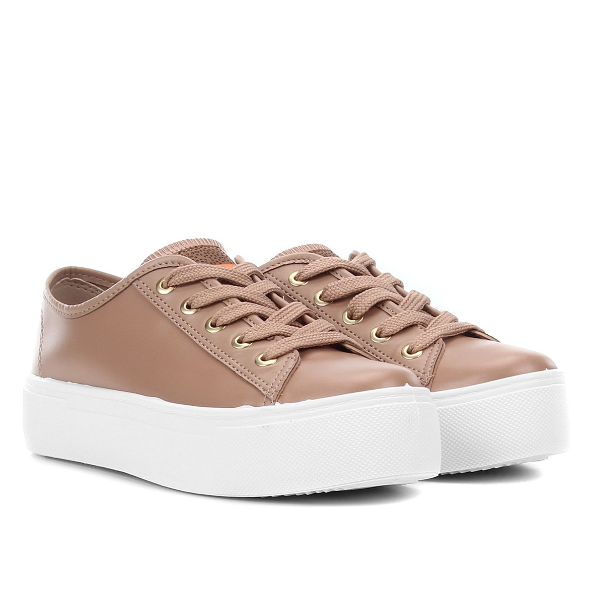 Tênis Moleca Caixa Alta Feminino - Nude é ruim? Tênis Moleca Caixa Alta Feminino - Nude é boa?