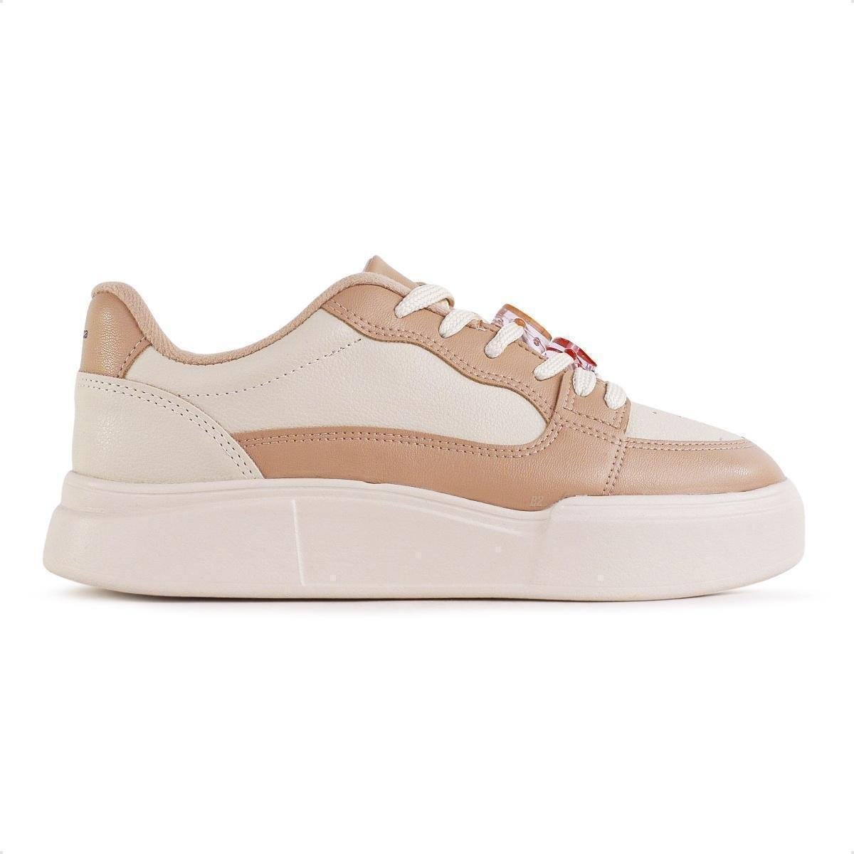 Tênis Moleca Casual Cadarço Feminino Menor preço em Tênis Moleca Casual Cadarço Feminino