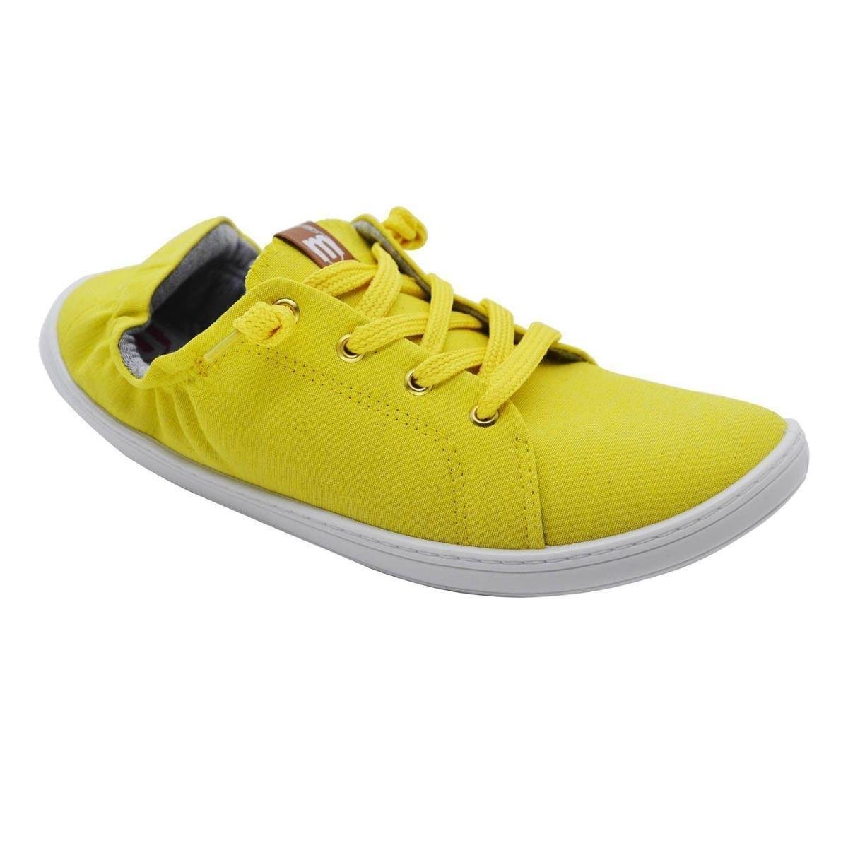 tenis moleca amarelo