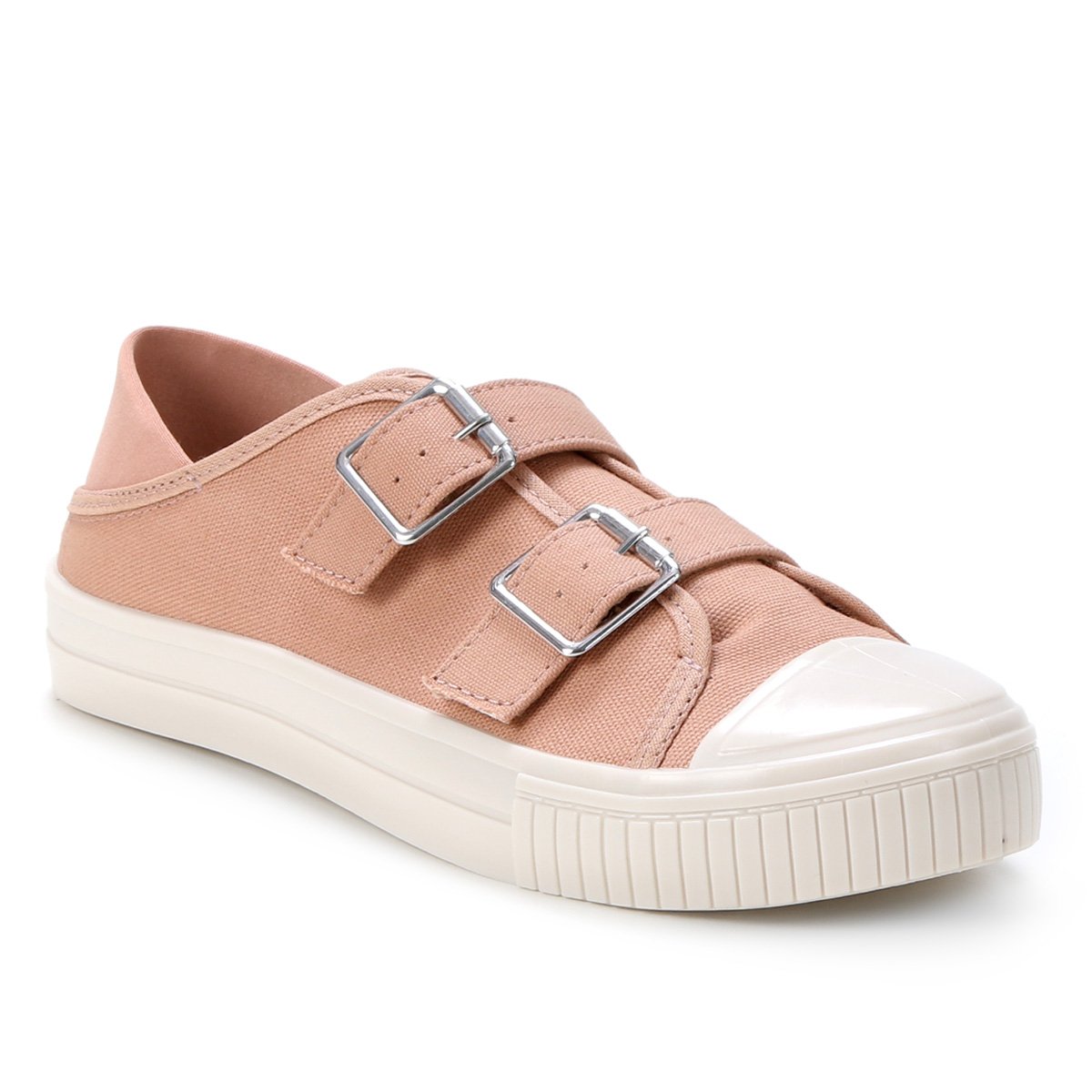 Tênis Moleca Fivelas Feminino - Nude | Zattini