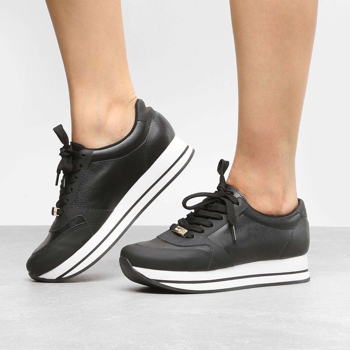 tenis moleca jogging preto