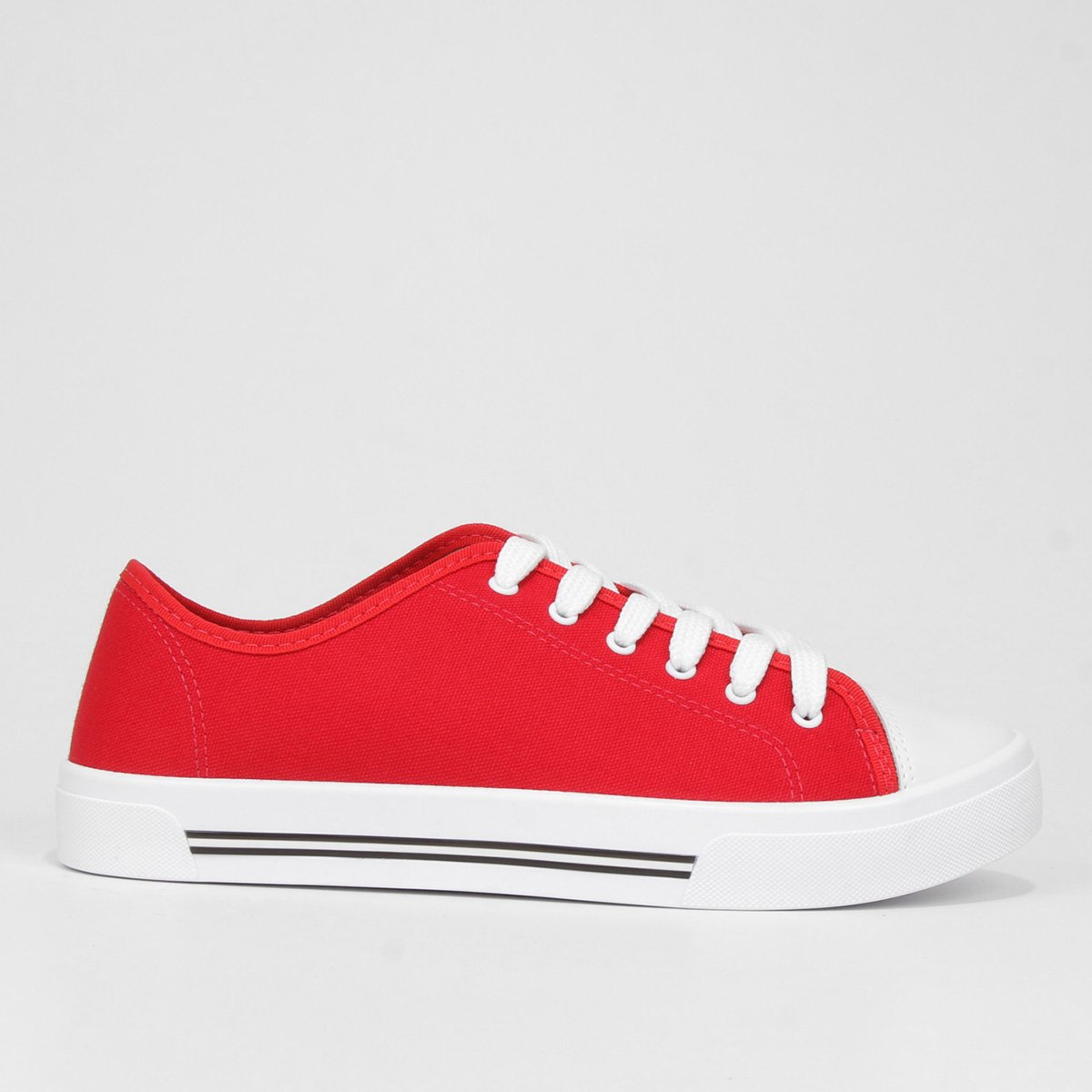 tenis moleca vermelho
