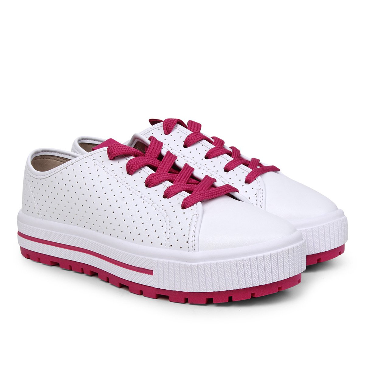 tenis pink calçados