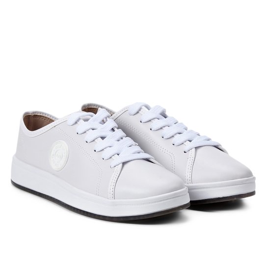 Tênis Moleca Sola Translúcida Feminino - Branco