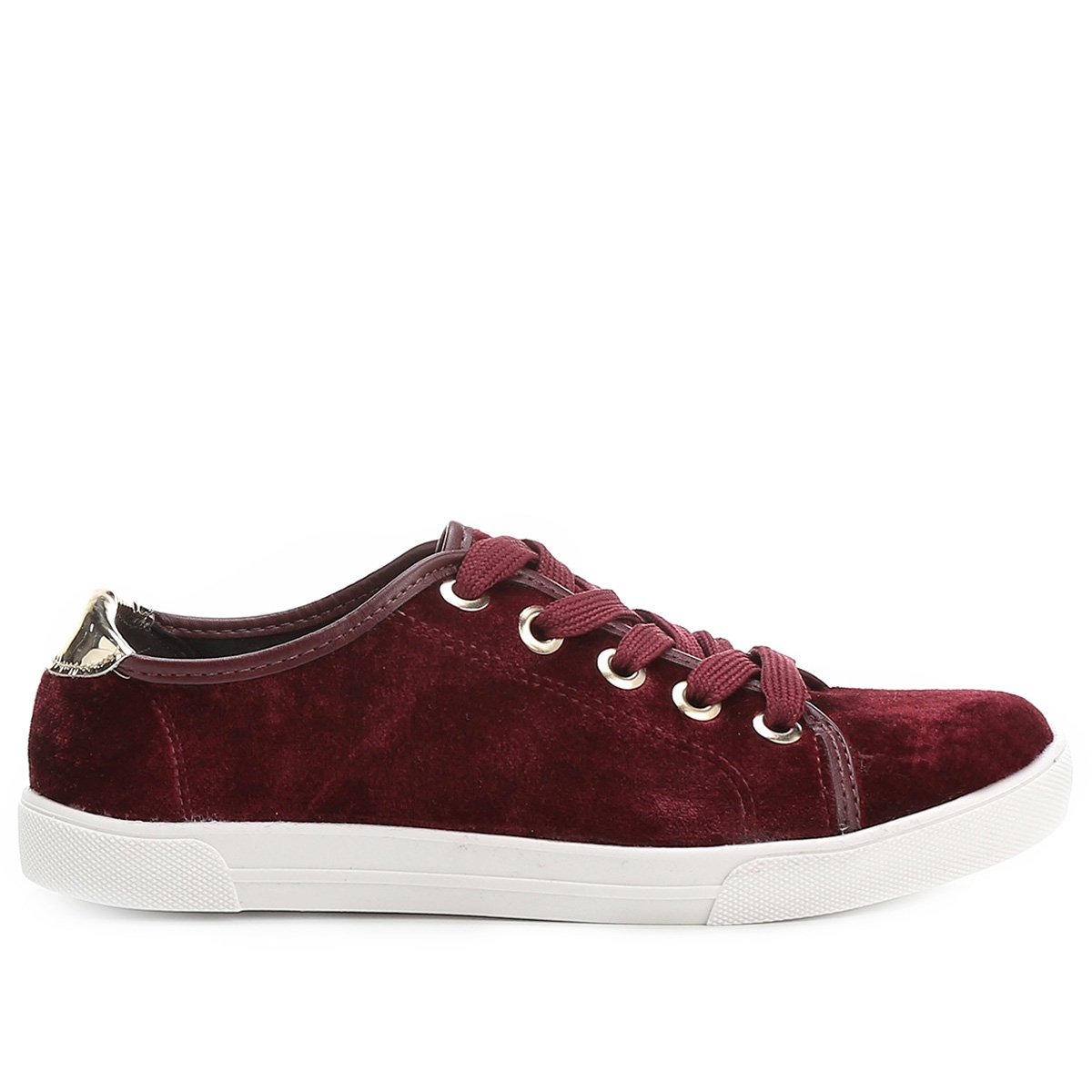 tenis moleca veludo