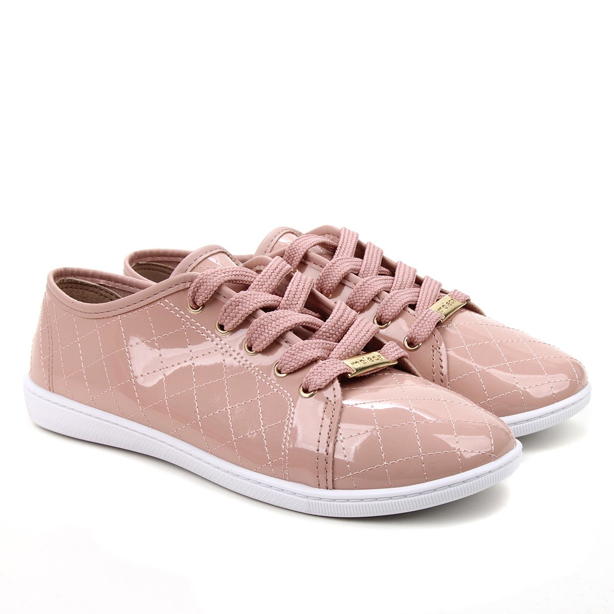 tenis verniz rose