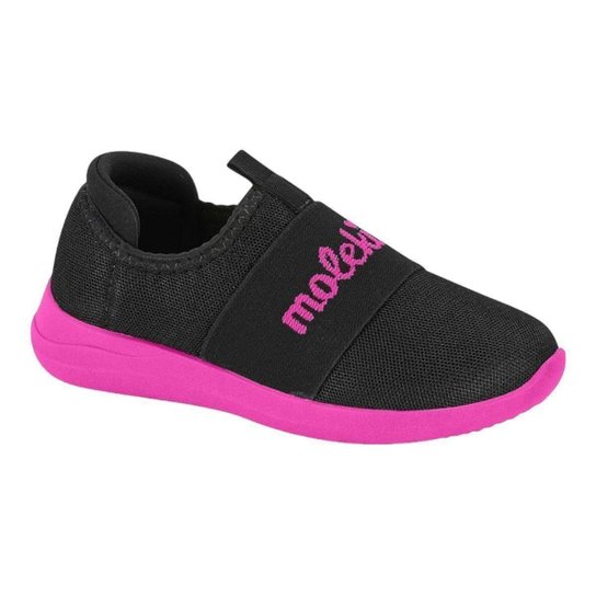 Infantil Molekinha Tenis Sem Cadarço Menina Tênis Molekinha