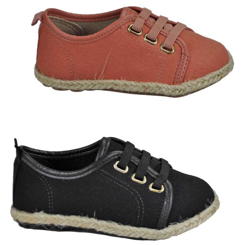 TENIS MOLEKINHA BABY LONA PALHA FECHO ELASTICO  - 2707102