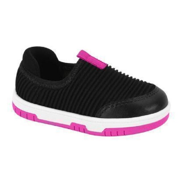 Tênis Molekinha Bebe sem Cadarço Feminino