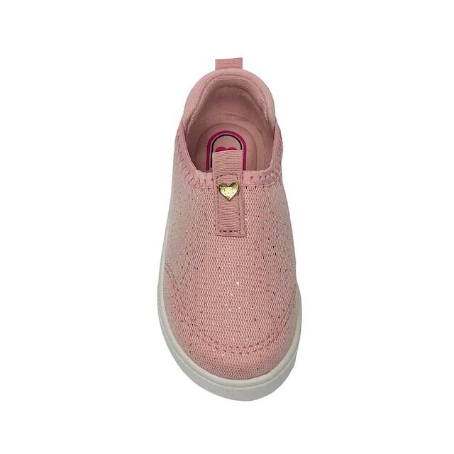 Tênis Molekinha Bebê Slip On Calce Fácil 2118.570 Rosa