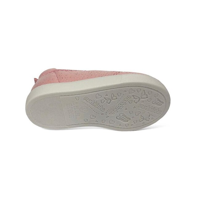 Tênis Molekinha Bebê Slip On Calce Fácil 2118.570 Rosa
