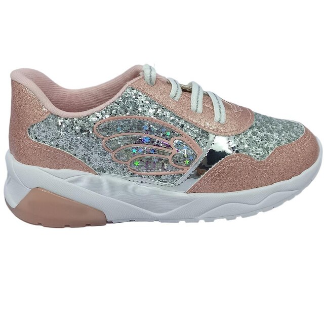 Tênis Molekinha Menina Casual com Led Pisca-Pisca