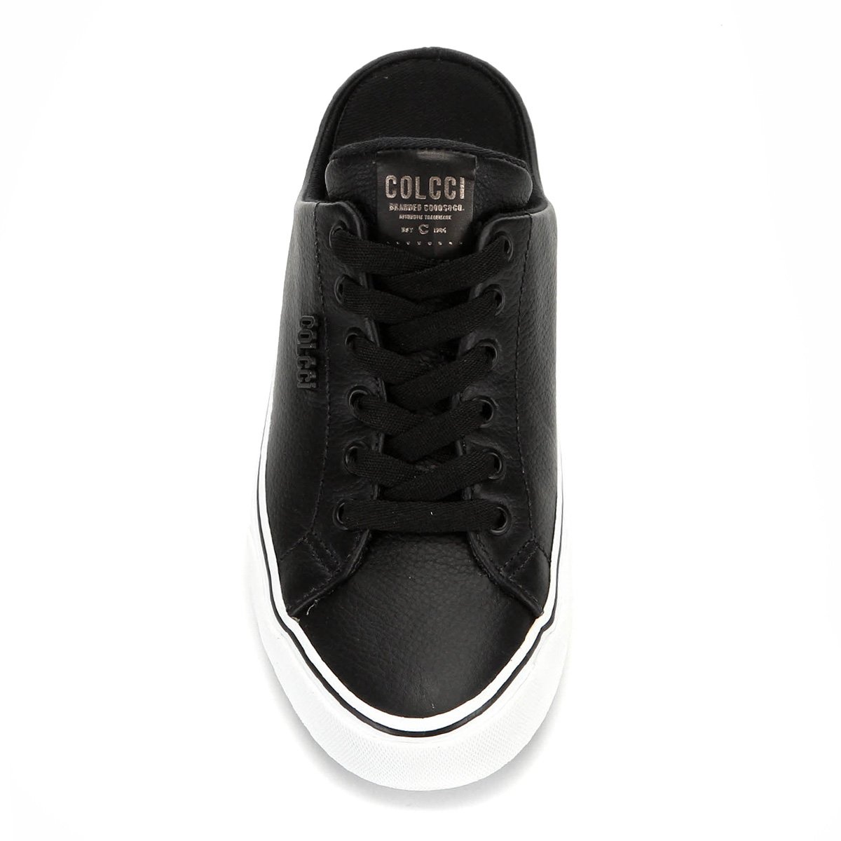 Tênis Mule Couro Colcci Maya Feminino - Preto | Zattini