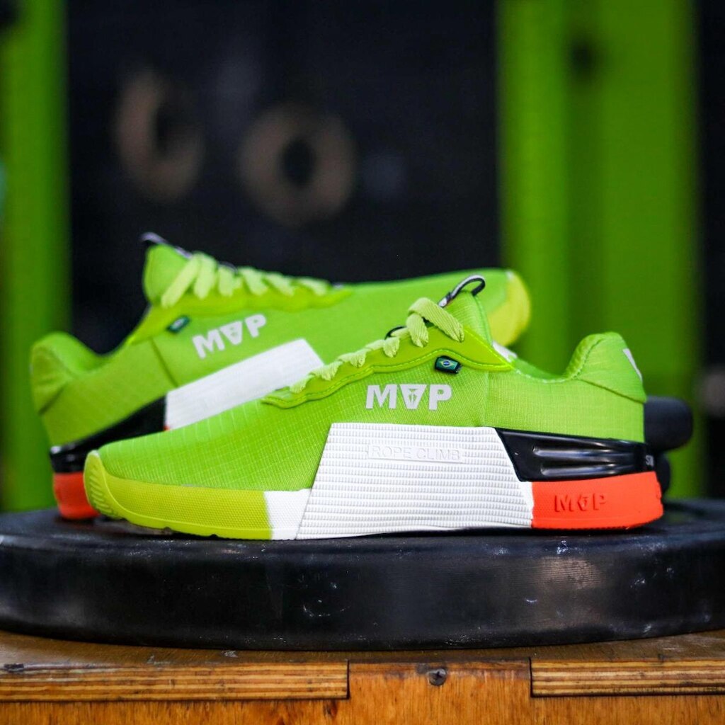 Tenis Mvp Cross Training 5x5 - Green Orange