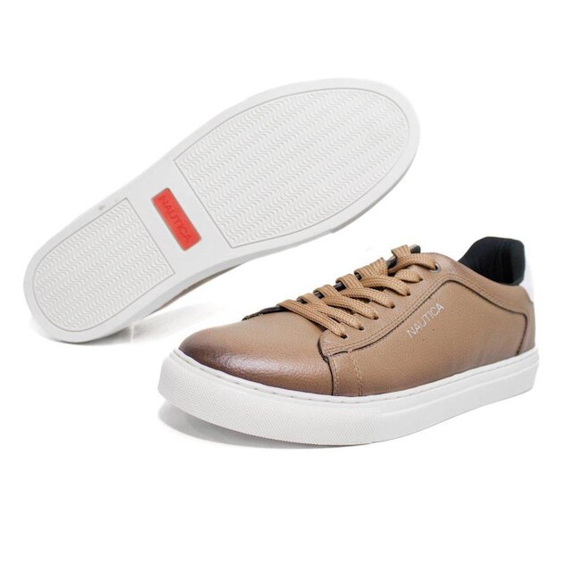 Tênis Nautica Laminado 11502 Masculino Sola de Borracha Conforto e Estilo
