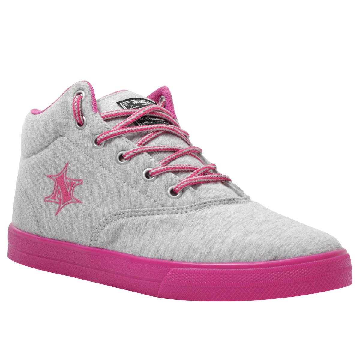 tenis nesk feminino rosa
