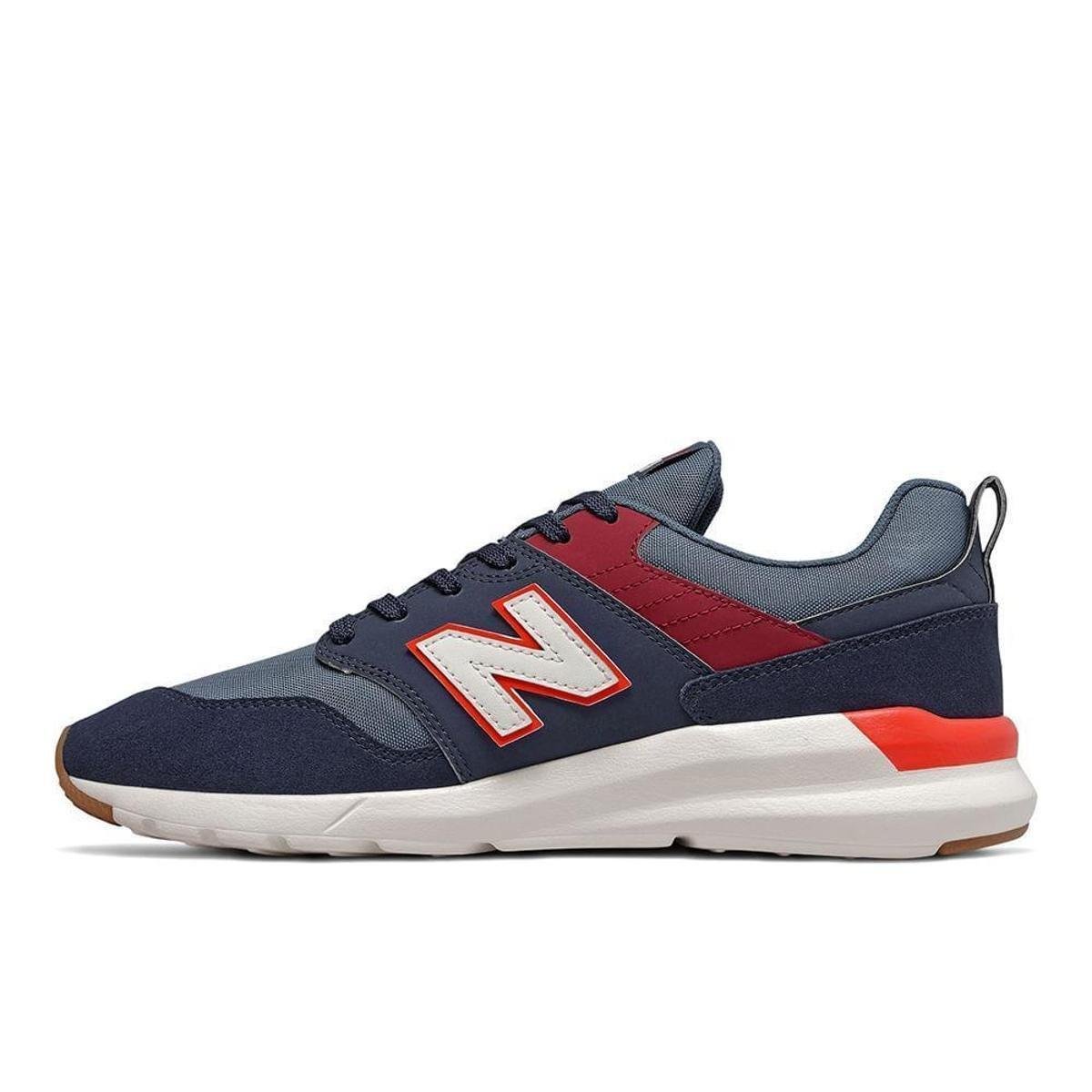 Tênis New Balance 009 Casual Masculino - Azul Menor preço em Tênis New Balance 009 Casual Masculino - Azul