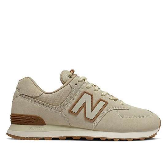Tênis New Balance 574 Bege Zattini