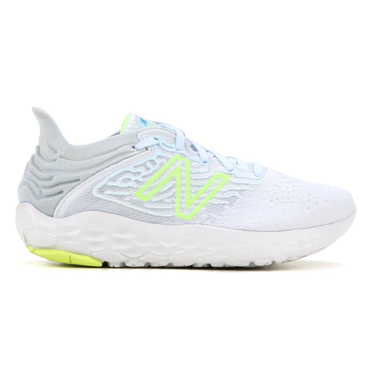Tênis New Balance Beacon V3 Feminino - Cinza+Branco Menor preço em Tênis New Balance Beacon V3 Feminino - Cinza+Branco