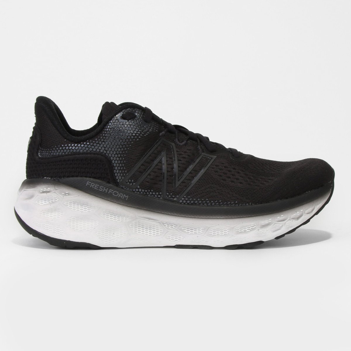 Tênis New Balance More V3 Masculino - Preto Menor preço em Tênis New Balance More V3 Masculino - Preto