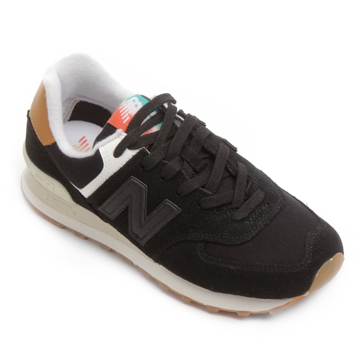 new balance preto e marrom