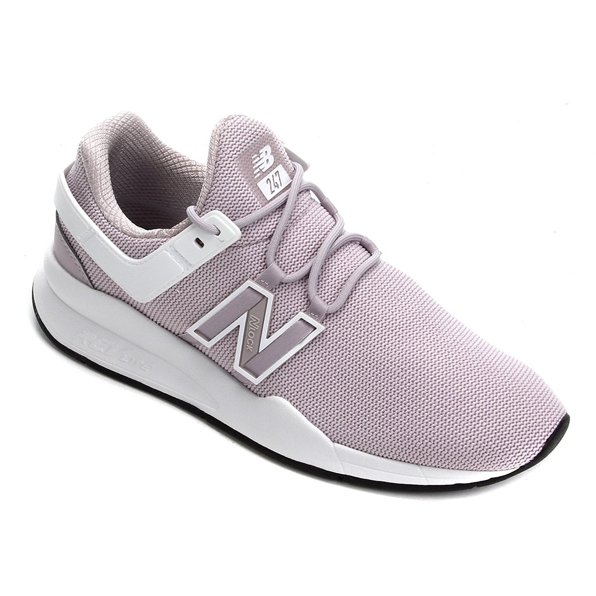 Tênis New Balance WS247 Feminino - Rosa+Branco Menor preço em Tênis New Balance WS247 Feminino - Rosa+Branco