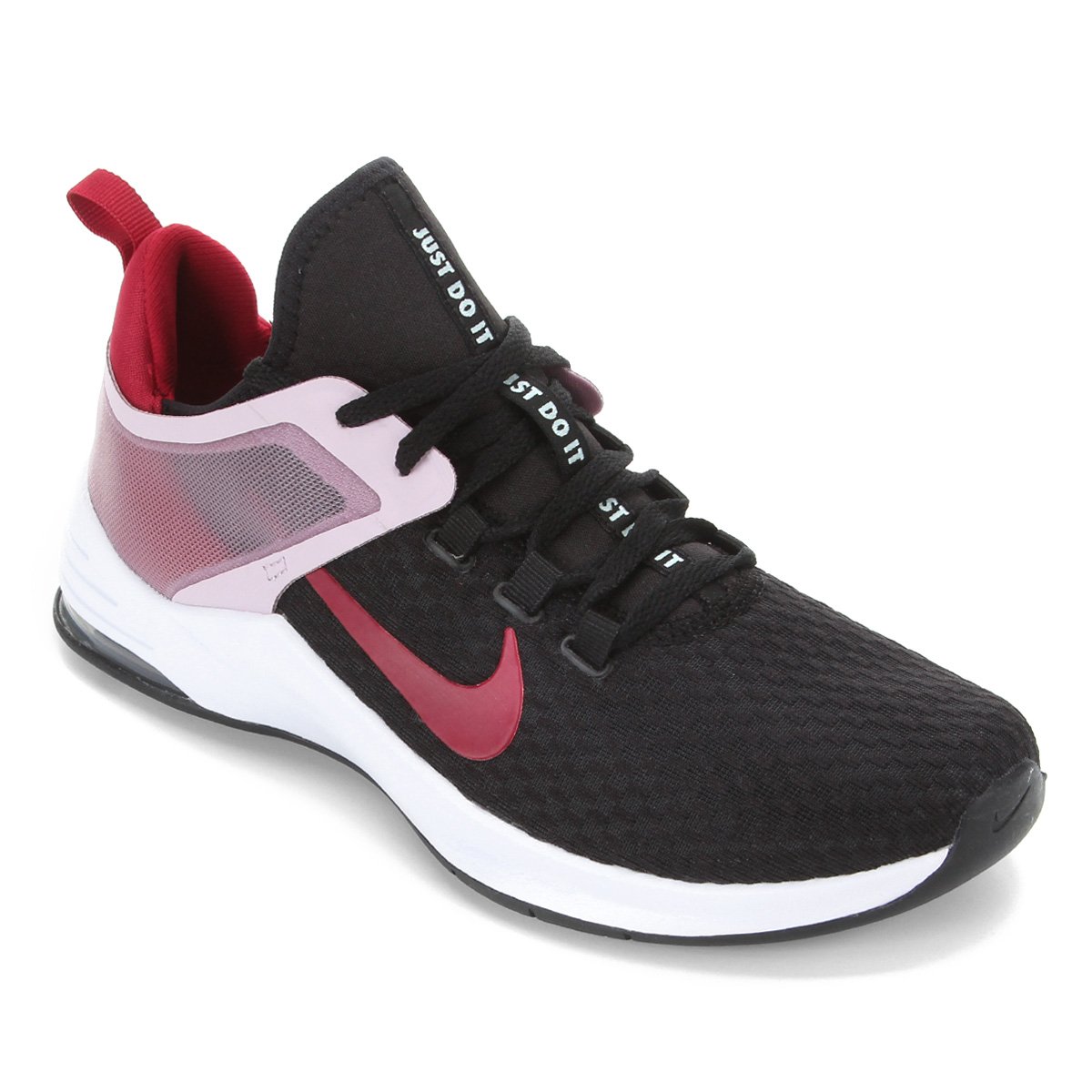 Tênis Nike Air Max Bella Tr 2 Feminino - Preto+Vermelho Menor preço em Tênis Nike Air Max Bella Tr 2 Feminino - Preto+Vermelho