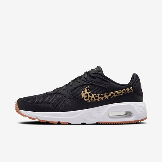 Nike Air Max Tenis Sneakers Feminino Preto Tênis Esportivo Air Max