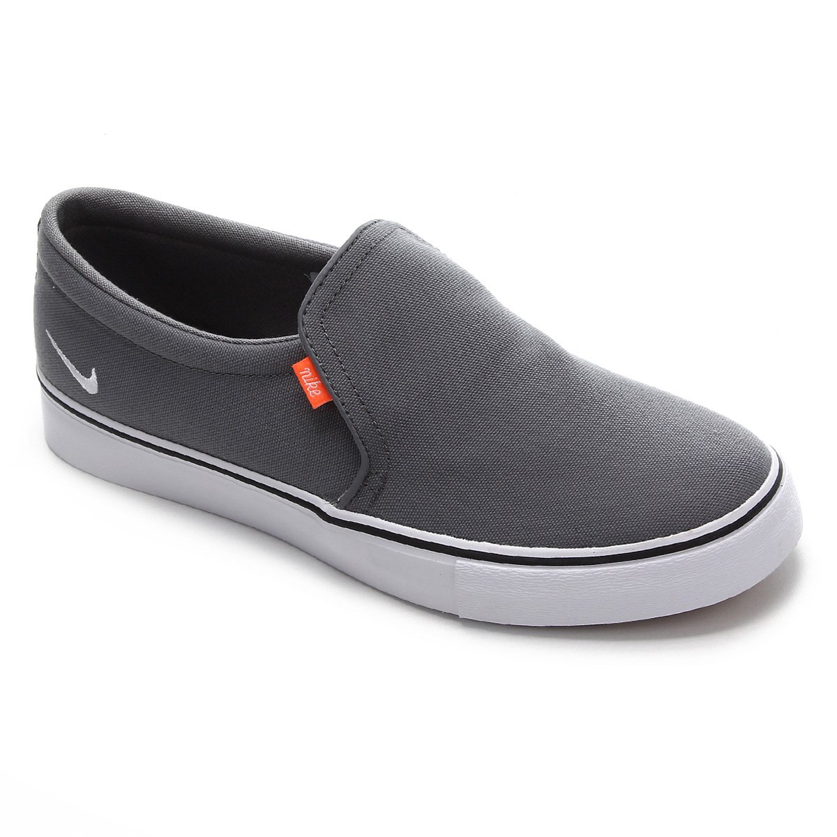 Tênis Nike Court Royale AC SLP Masculino - Cinza+Laranja | Zattini