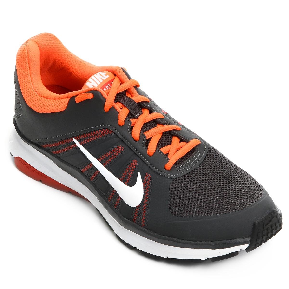 Tênis Nike Dart 12 MSL Masculino - Chumbo+Laranja é ruim? Tênis Nike Dart 12 MSL Masculino - Chumbo+Laranja é boa?