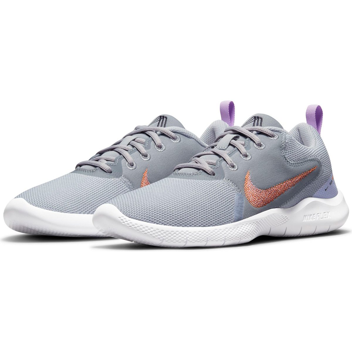 Tênis Nike Flex Experience RN 10 Feminino - Cinza+Roxo Menor preço em Tênis Nike Flex Experience RN 10 Feminino - Cinza+Roxo