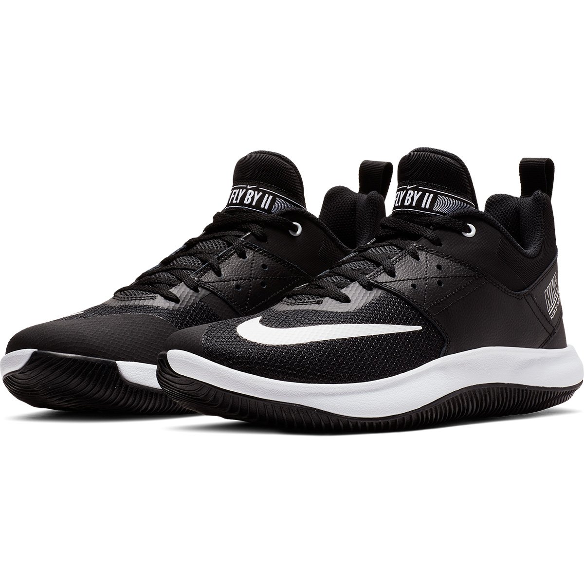 Tênis Nike Fly By Low II Masculino - Preto+Branco Menor preço em Tênis Nike Fly By Low II Masculino - Preto+Branco