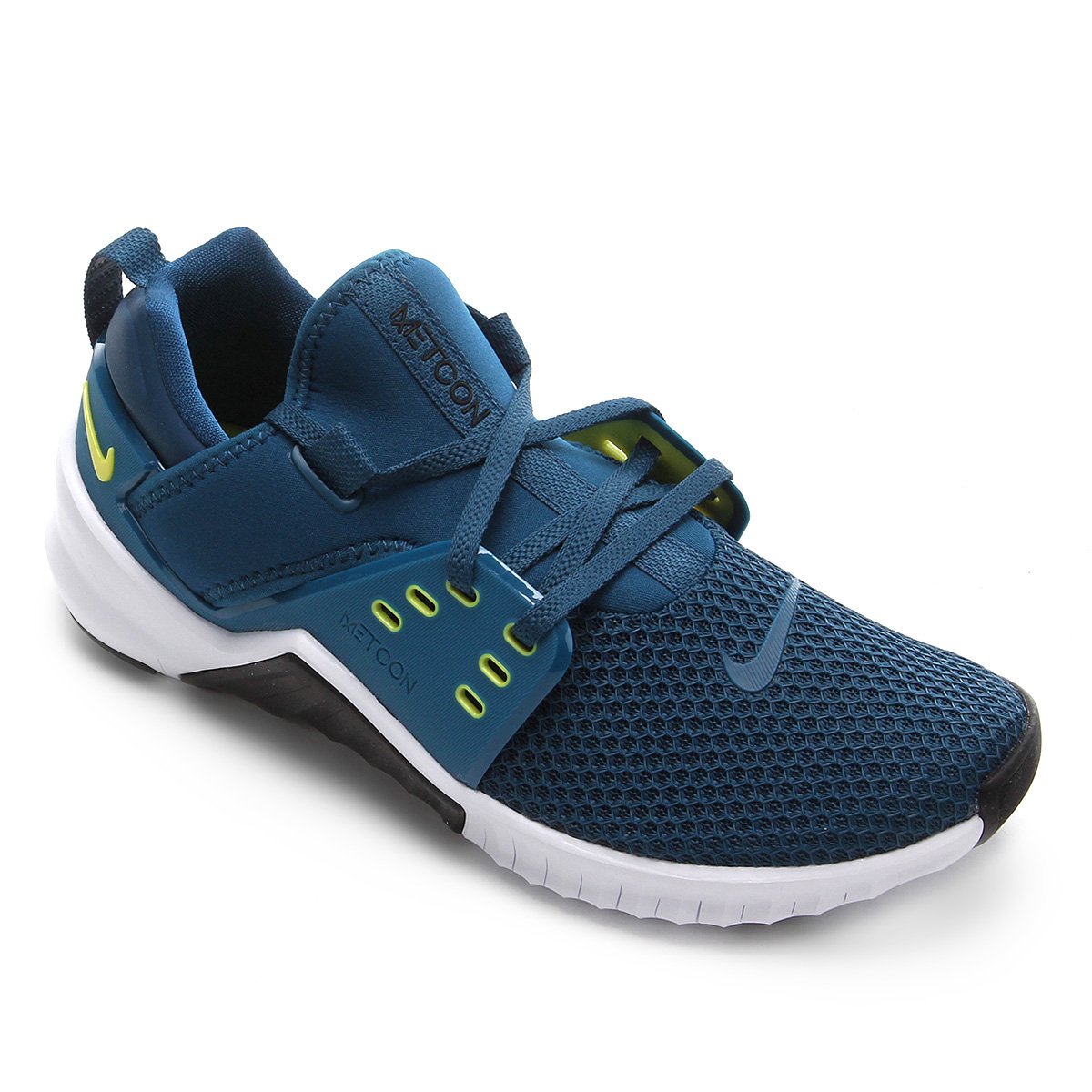 Tênis Nike Free Metcon 2 Masculino - Azul+amarelo Menor preço em Tênis Nike Free Metcon 2 Masculino - Azul+amarelo