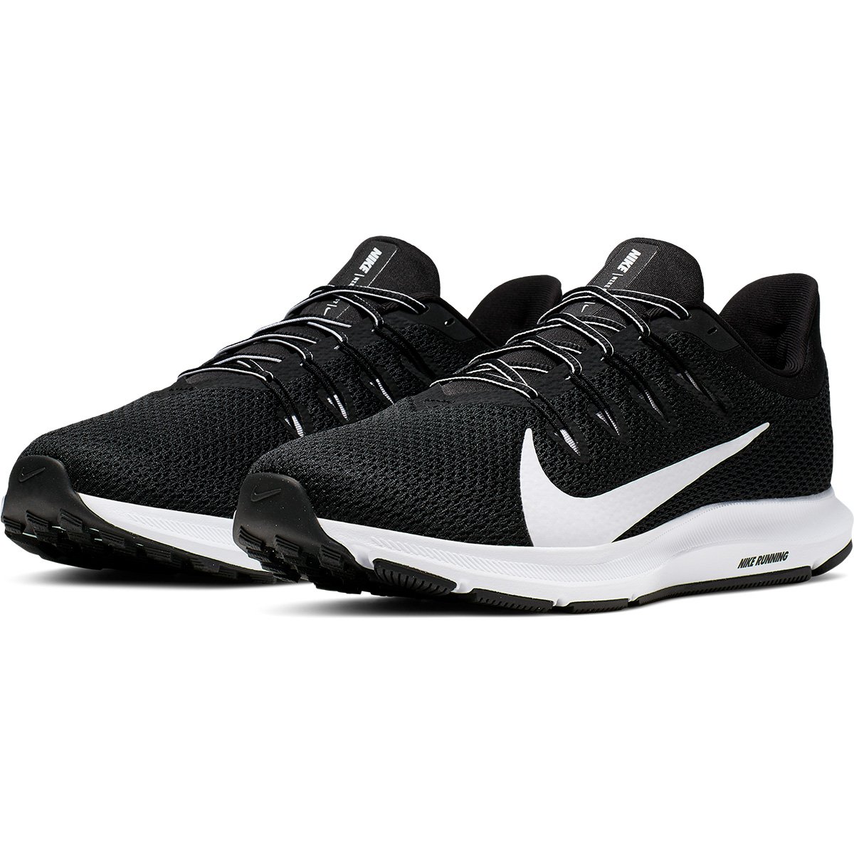 Tênis Nike Quest 2 Masculino - Preto+Branco Menor preço em Tênis Nike Quest 2 Masculino - Preto+Branco