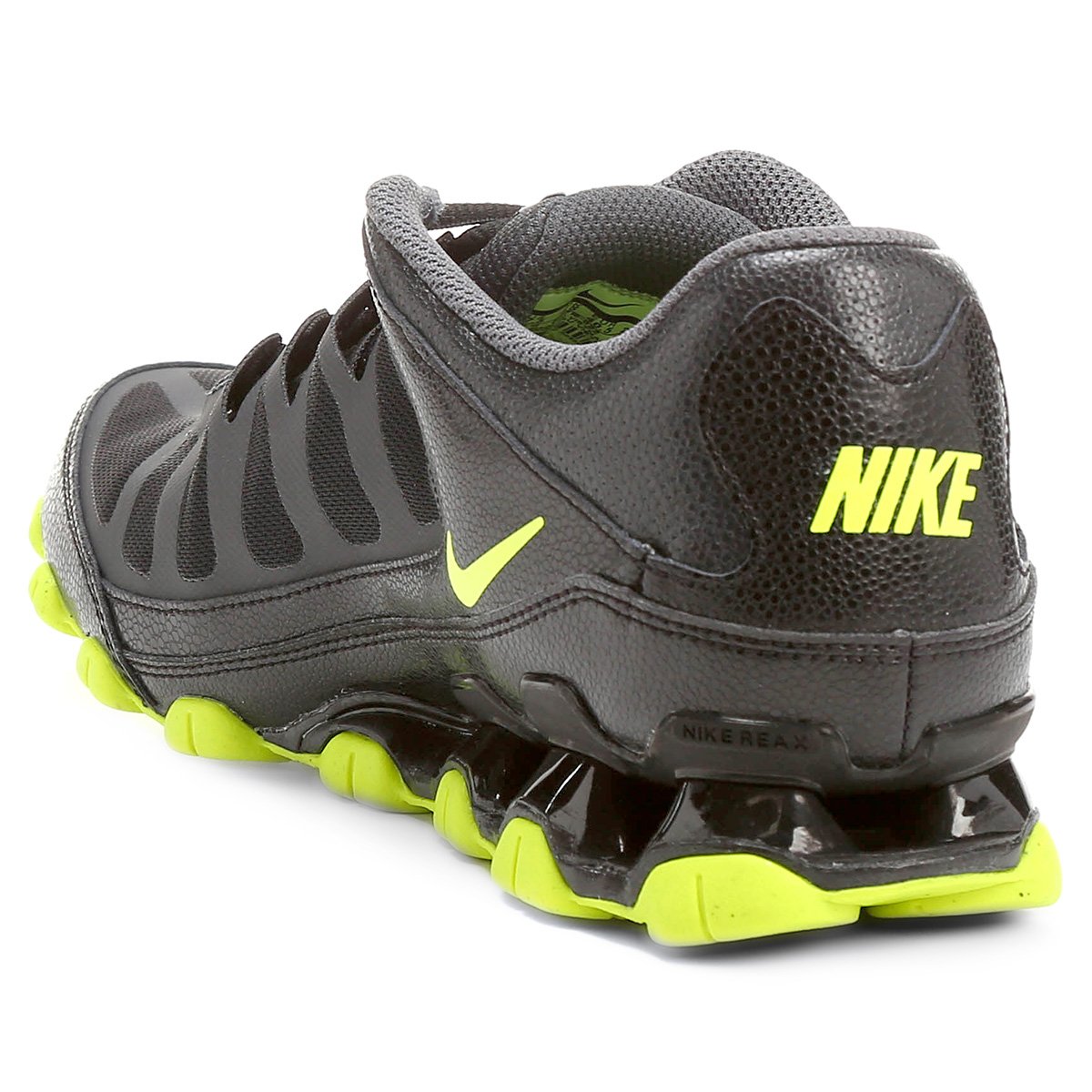nike reax verde limao