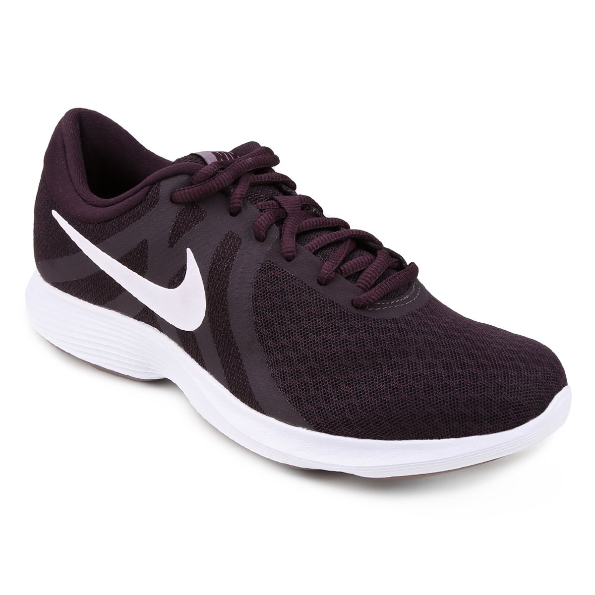 Tênis Nike Revolution 4 Feminino - Roxo Menor preço em Tênis Nike Revolution 4 Feminino - Roxo
